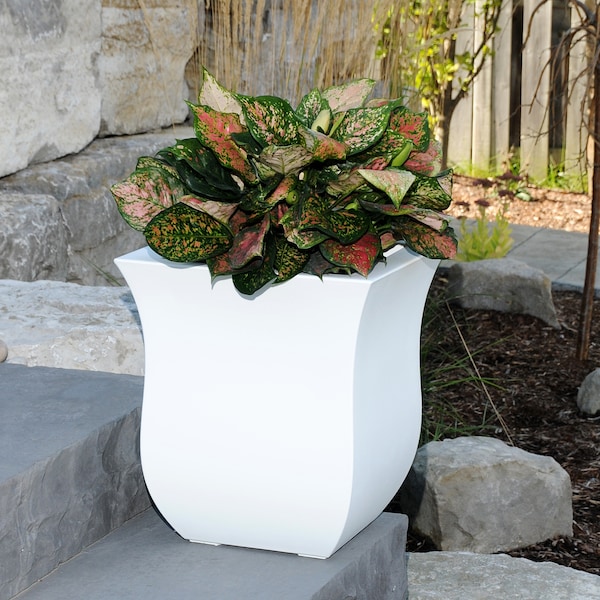 Valencia Square 16x16x18 - White